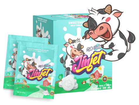 Kẹo sữa nén JINJET